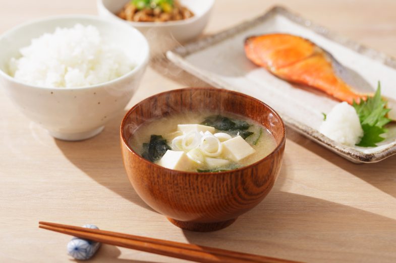 和食の朝食