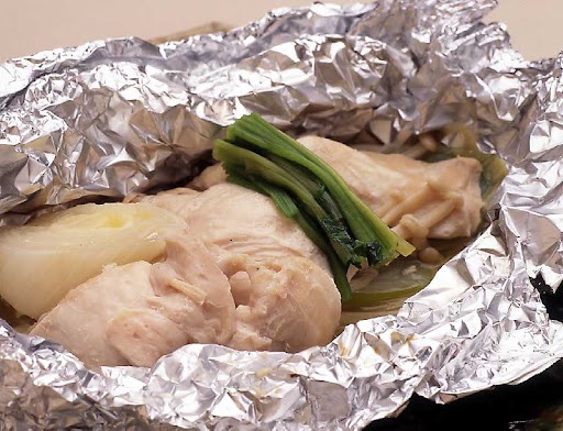 ホイル蒸し法